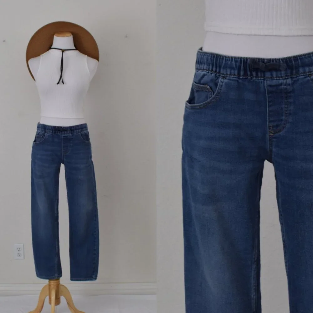 Thereabouts‎ Denim Drawstring Stretch Pants Youth size L(14H/16H) Husky